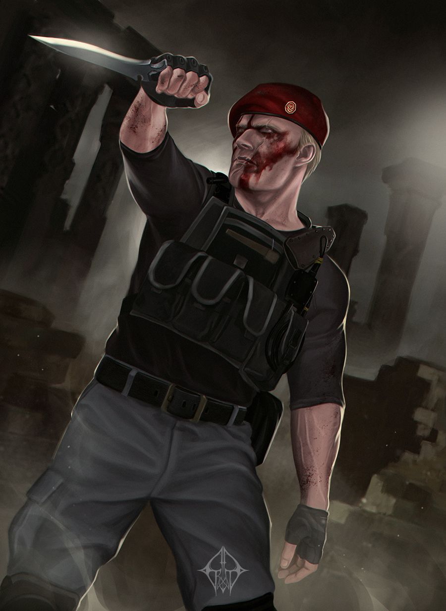 900x1233 Major Jack Krauser #ResidentEvil4Remake