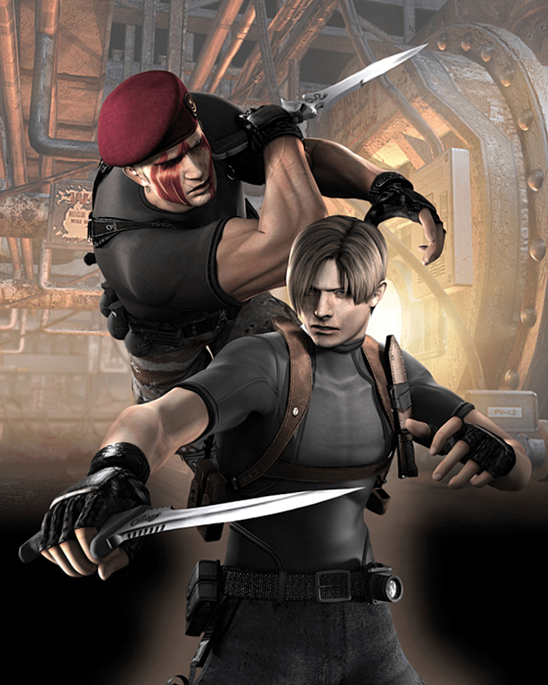 800x1000 Resident Evil 4 Krauser Knife