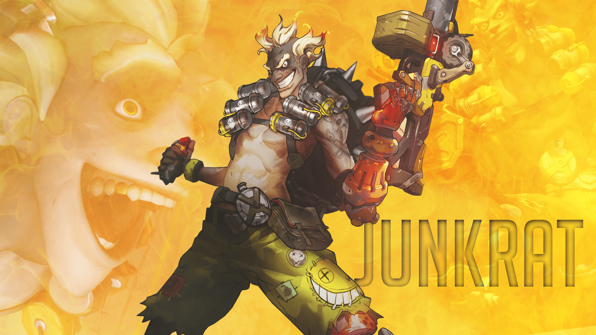 Junkrat Wallpapers Top Free Junkrat Backgrounds Wallpaperaccess