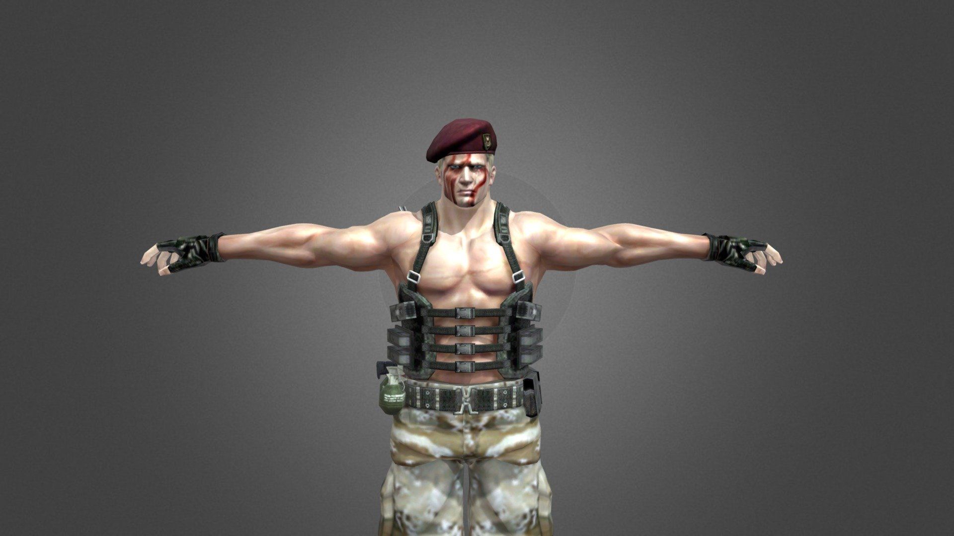 1920x1080 RE4 UHD KRAUSER WITHOUT SHIRT WITH VEST
