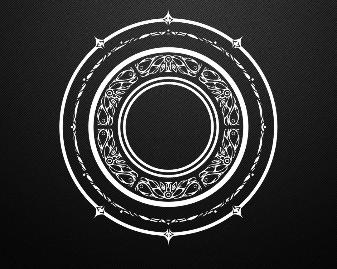 1280x1024 Magic Circle Wallpaper