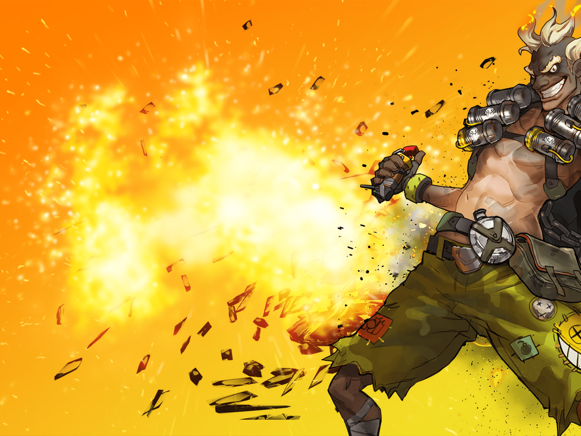 1920x1440 Overwatch Junkrat, Download Wallpaper