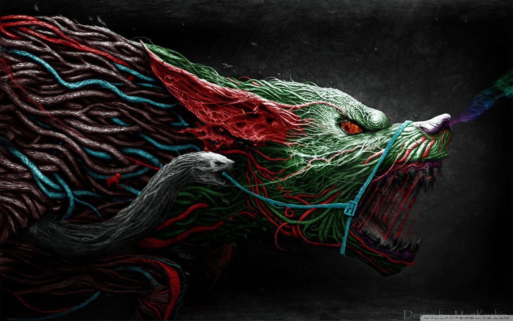 1680x1050 Angry Wolf ❤ 4K HD Desktop Wallpaper for • Tablet