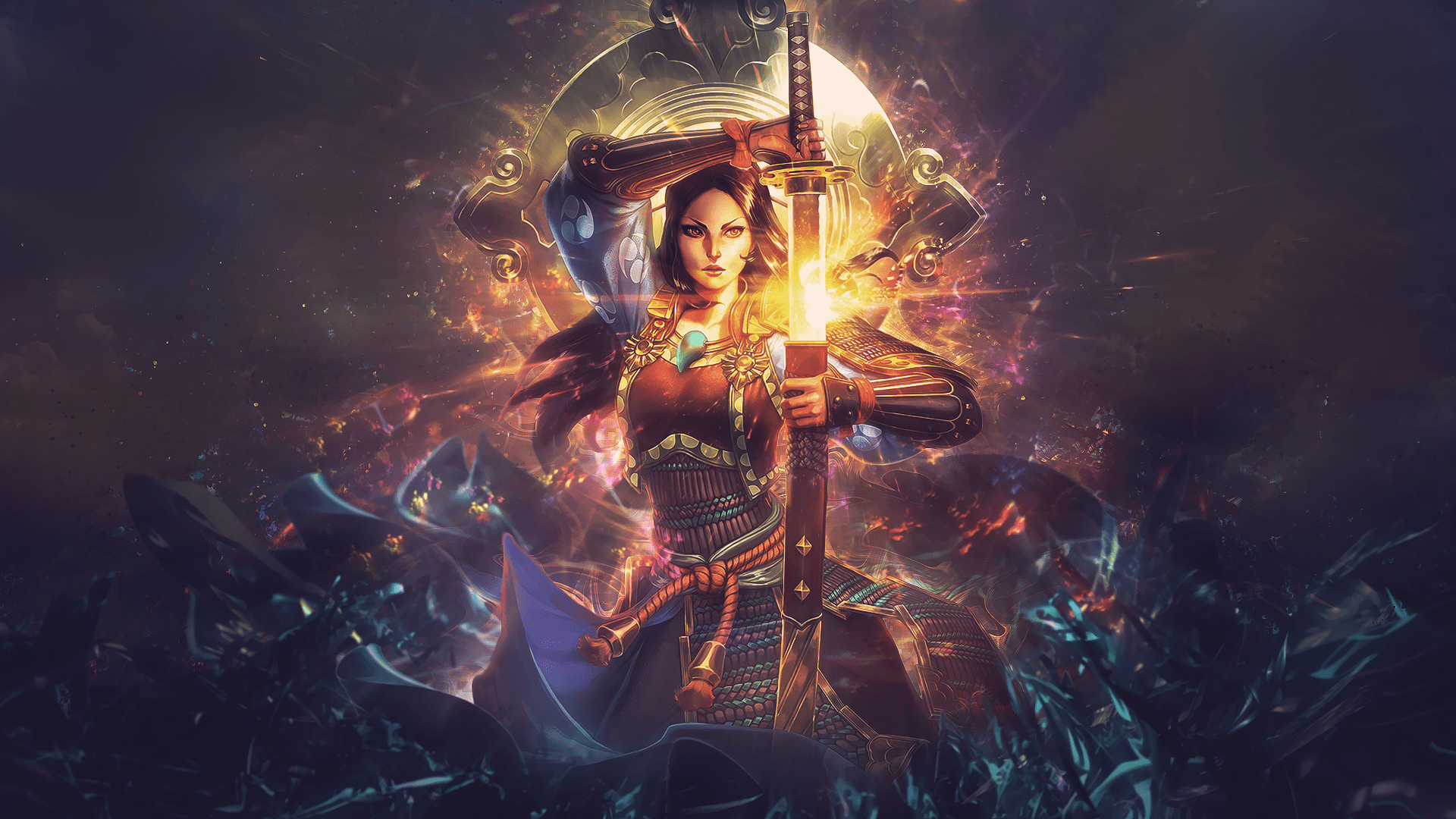 1920x1080 Amaterasu (Smite) HD Wallpaper