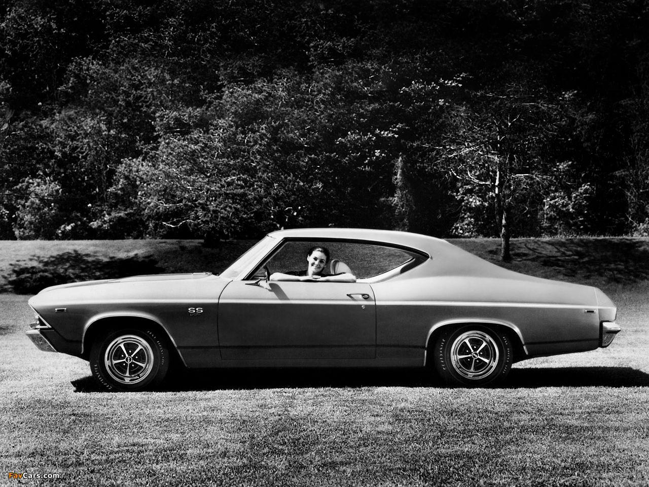 1280x960 Chevrolet Chevelle SS 396 Hardtop Coupe 1969 wallpaper