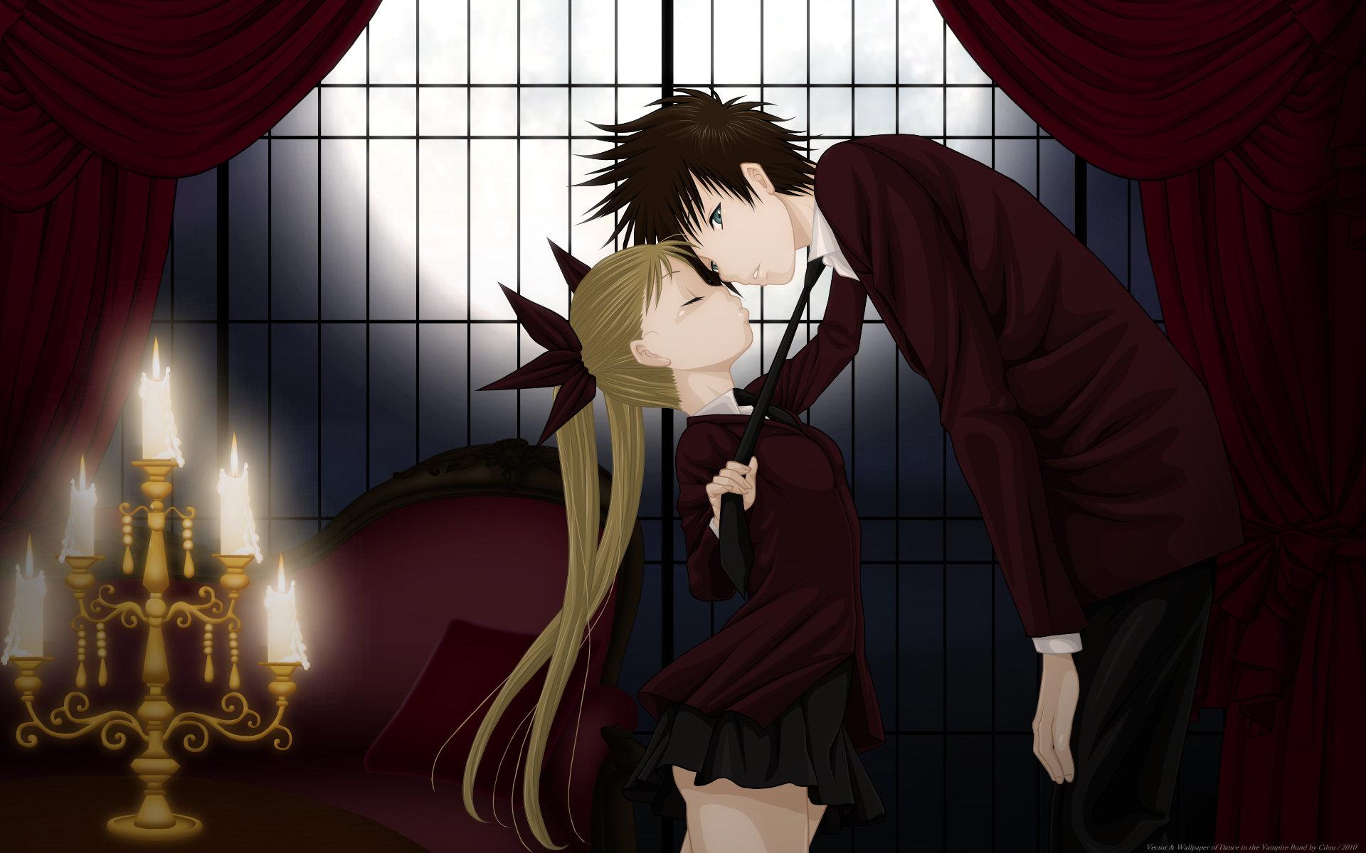1920x1200 Dance In The Vampire Bund wallpaper HD for desktop background