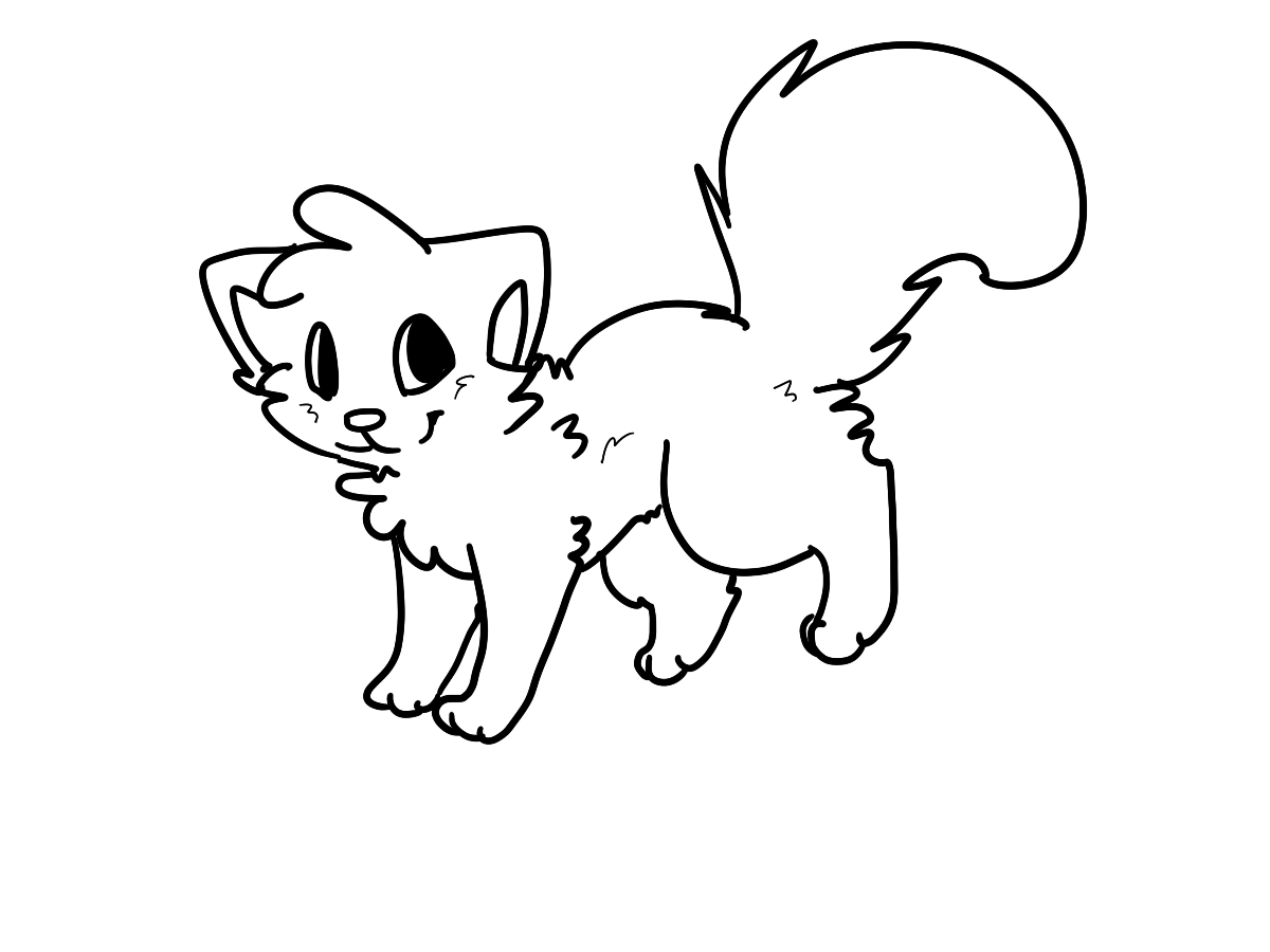 1200x900 Cute Cat Drawings Wallpaper