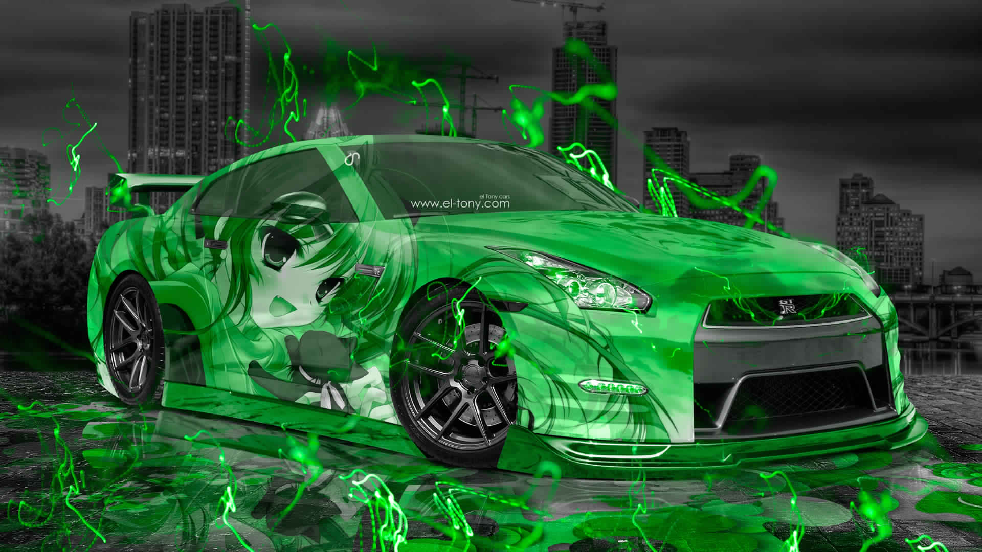 Anime Car Wallpapers - Top Free Anime Car Backgrounds - WallpaperAccess