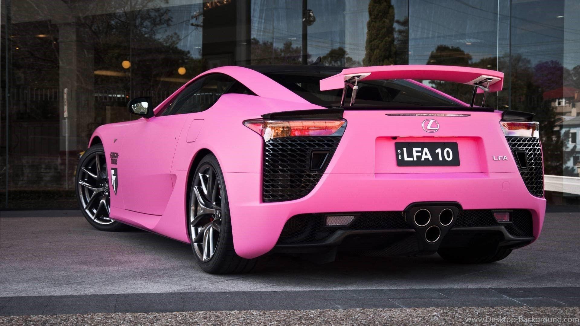 1920x1080 Pink Cars Wallpaper
