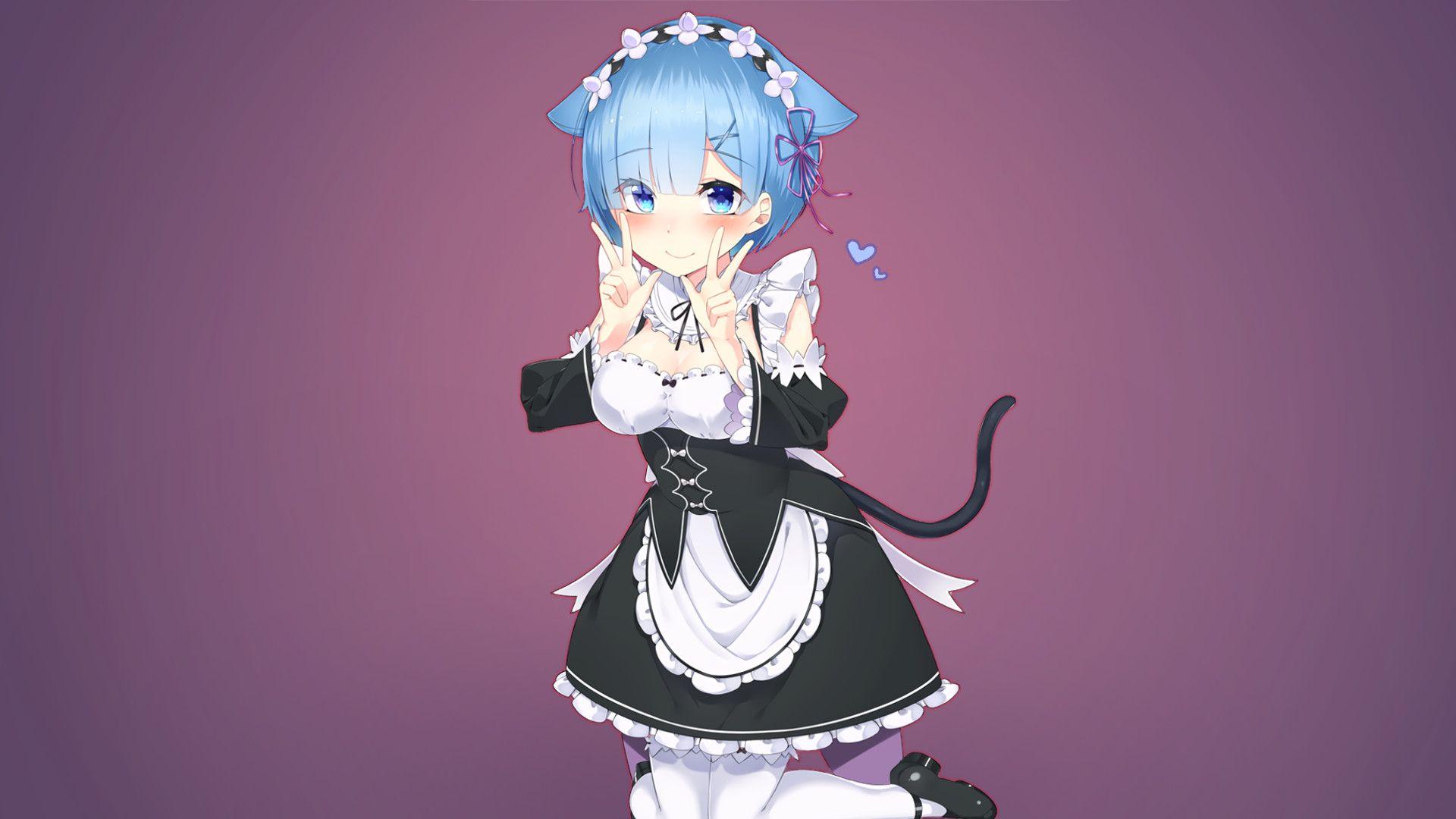 1920x1080 Neko Wallpaper background picture