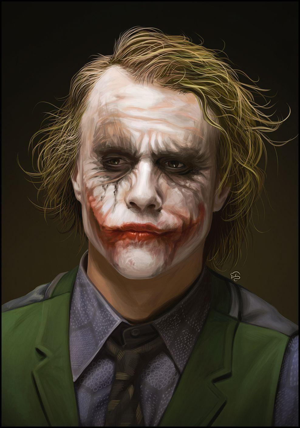 988x1408 Heath Ledger The Joker wallpaper Gallery
