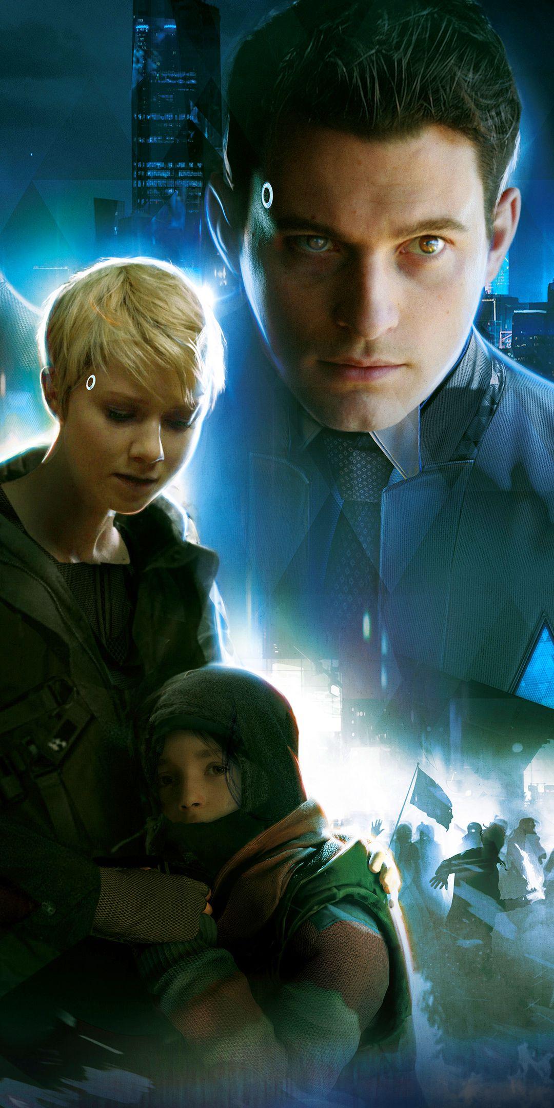1080x2160 Video Game Detroit: Become Human (1080x2160)