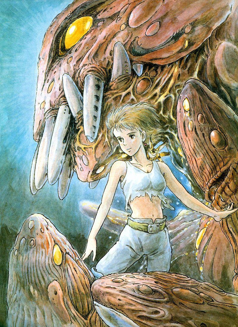 NEKOMA  ainaru Nausicaä of the Valley of the  Studio ghibli art  Ghibli art Studio ghibli