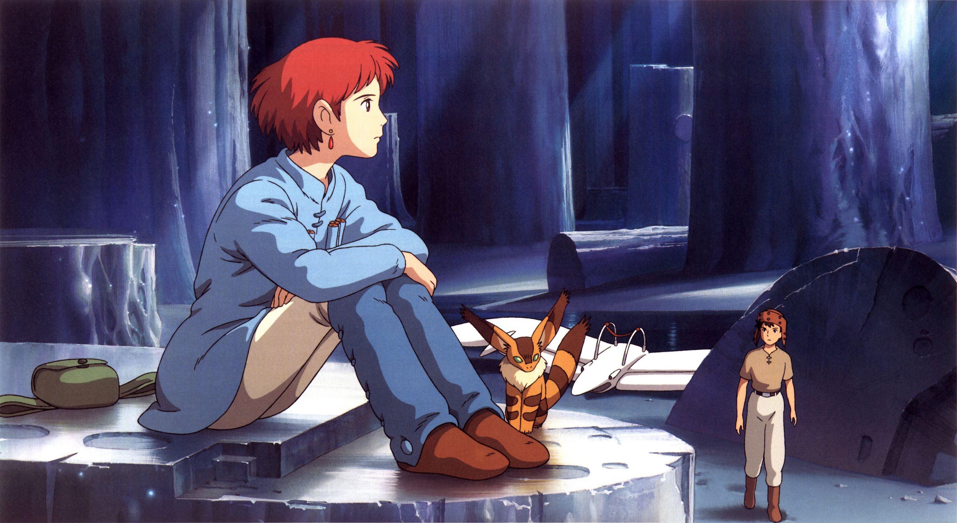 3050x1667 Nausicaa of the Valley of the Wind and Scan