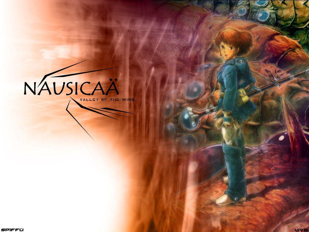 1024x768 Nausicaa of the Valley of the Wind Ghibli Wallpaper