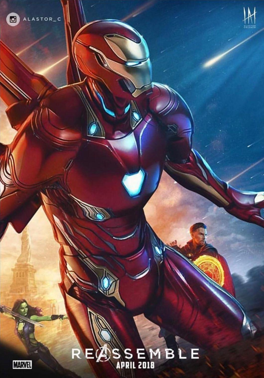 1060x1521 Wallpaper Iron Man Infinity War