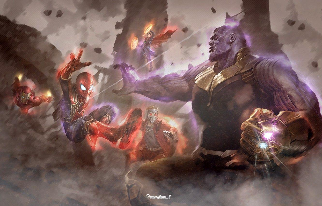 Thanos Vs Spider-Man Wallpapers - Top Free Thanos Vs Spider-Man Backgrounds  - WallpaperAccess