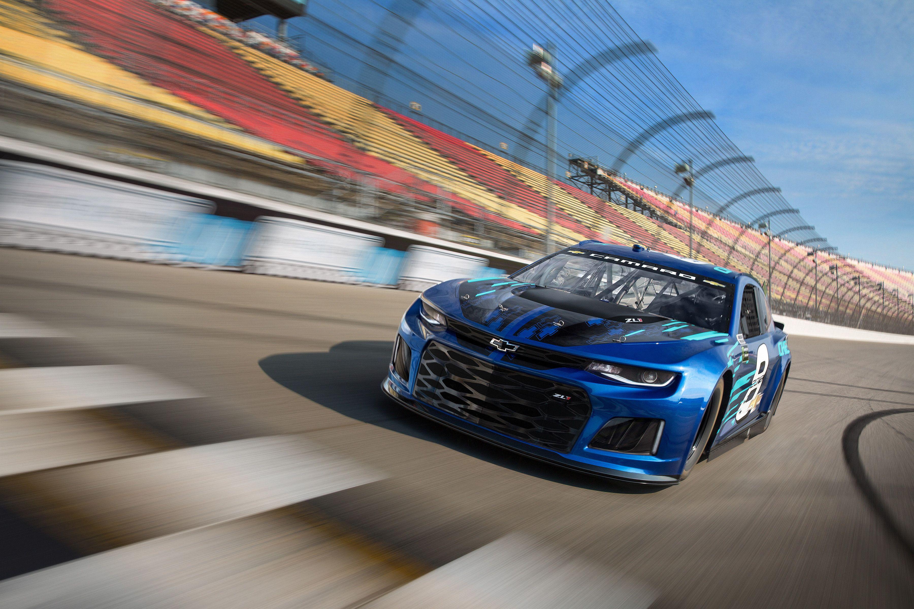3600x2400 Wallpaper Chevrolet Camaro ZL NASCAR Race Car, 4K