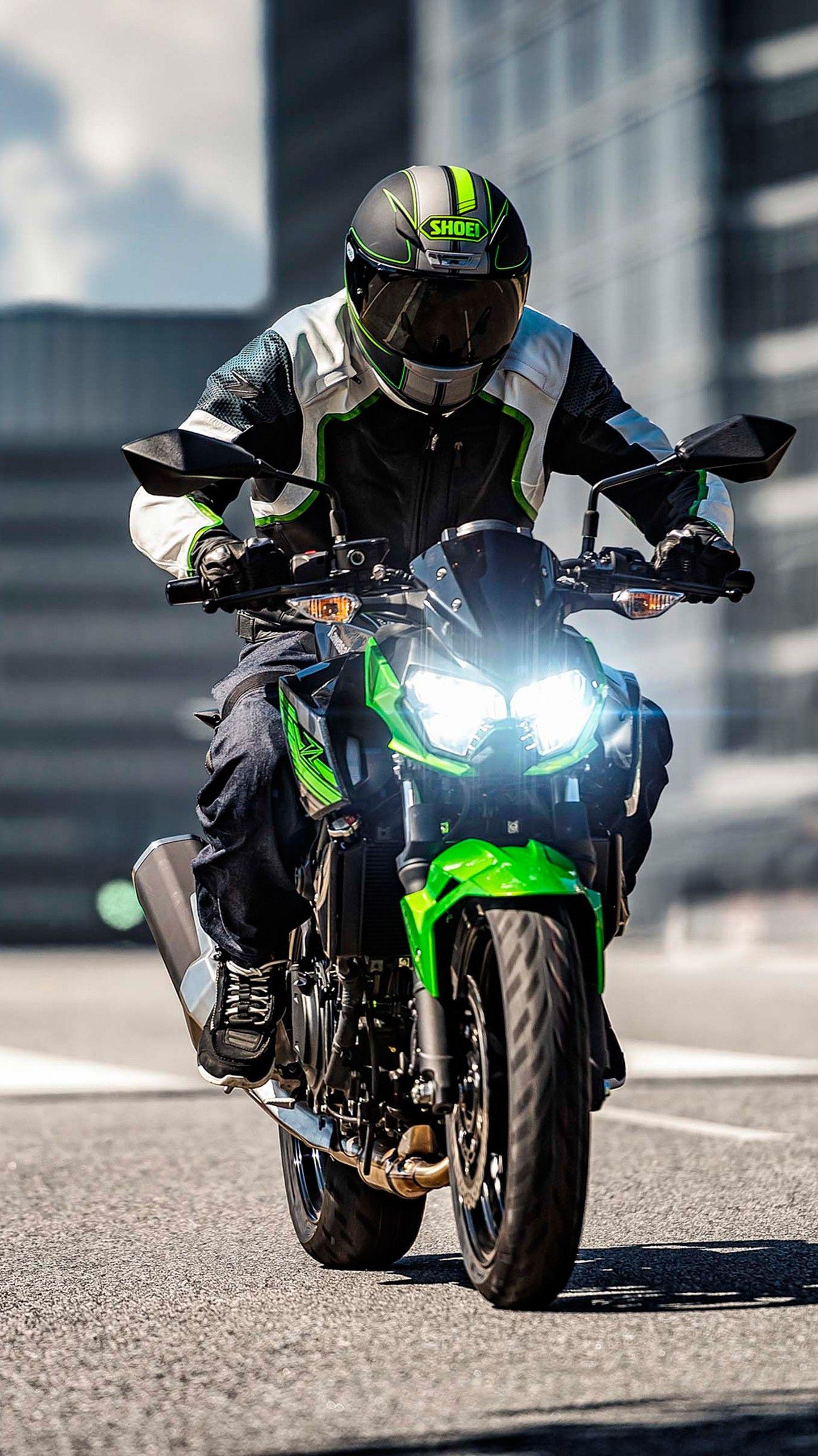1440x2560 Kawasaki Z400 4K Wallpaper