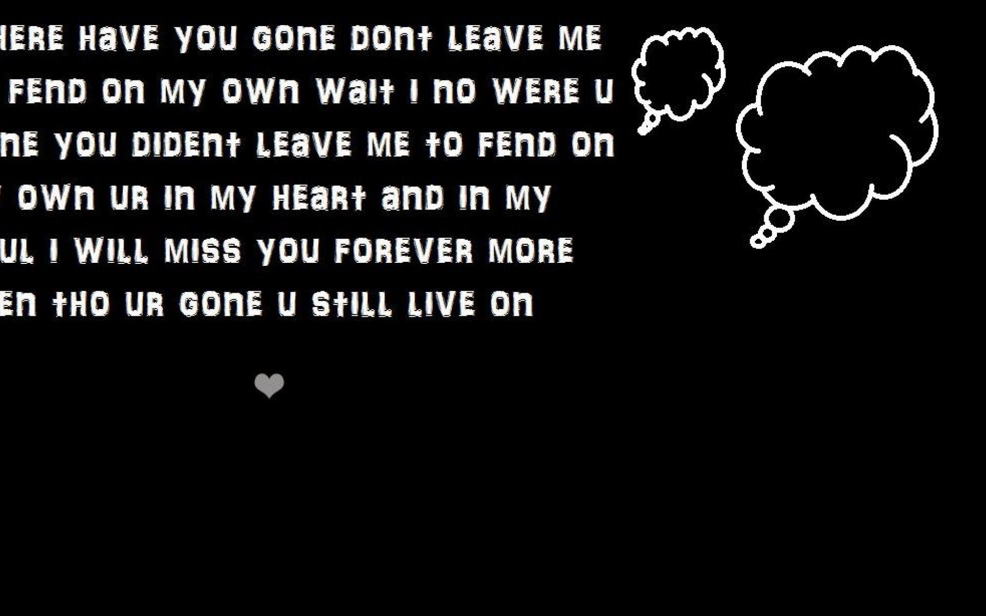 1920x1200 Leave Me Alone Wallpaper