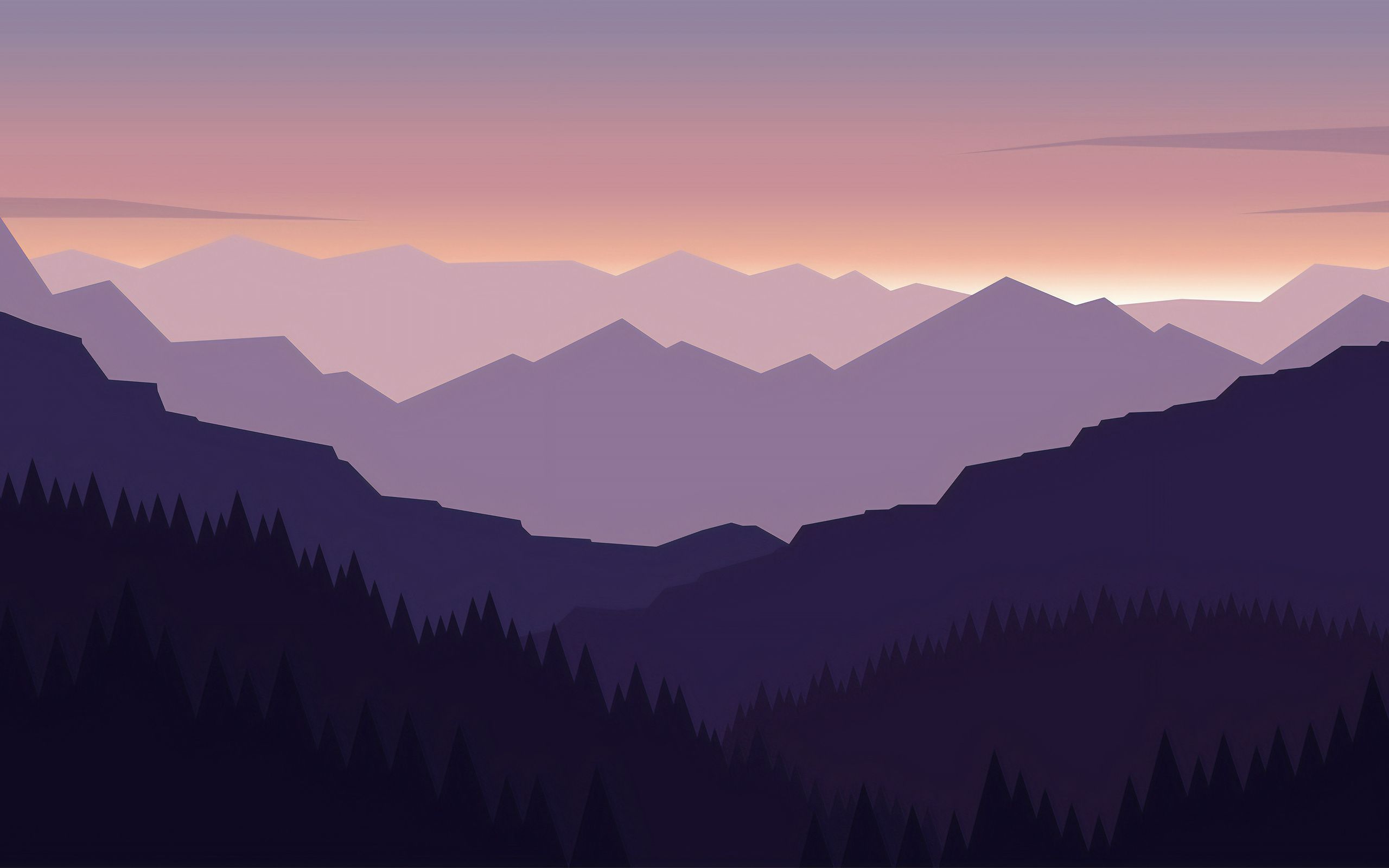 2560x1600 Minimal Landscape 4k