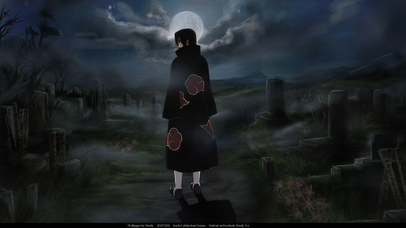 1366x768 New Itachi Uchiha Wallpaper HD FULL HD 1080p For PC