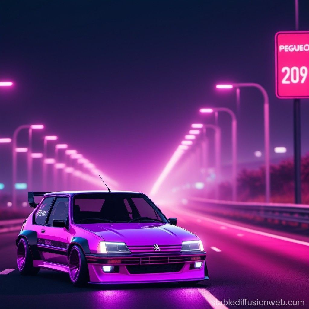 1024x1024 peugeot 205 gti Prompts. Stable