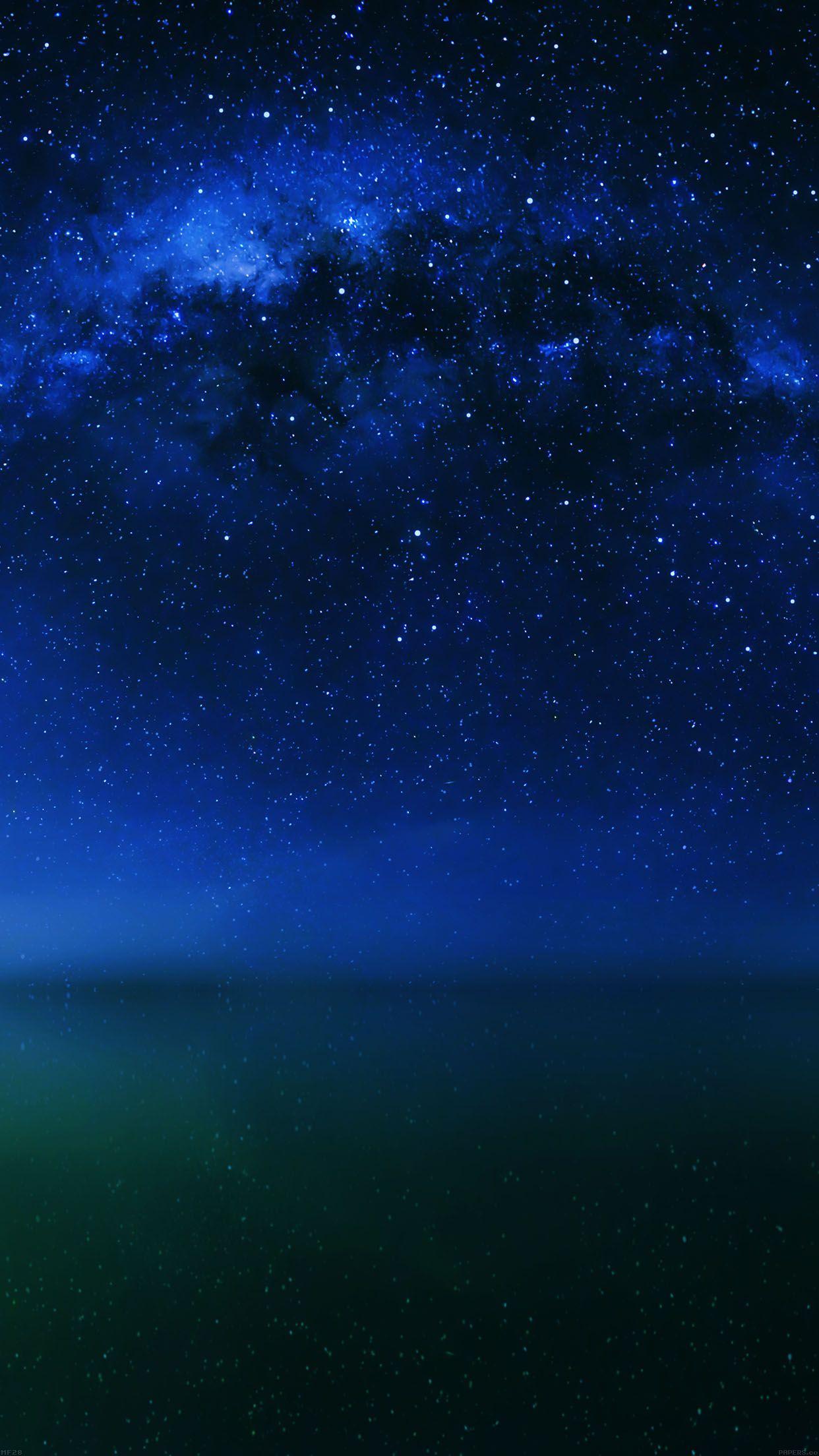 1242x2208 Cosmos Night Live Lake Space Starry Android wallpaper