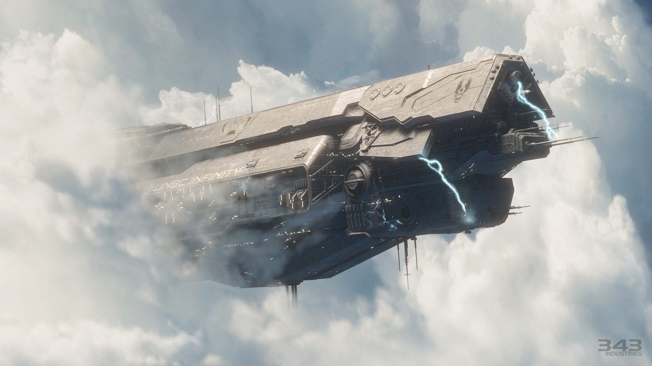 2560x1440 Halo, UNSC Infinity HD Wallpaper / Desktop and Mobile
