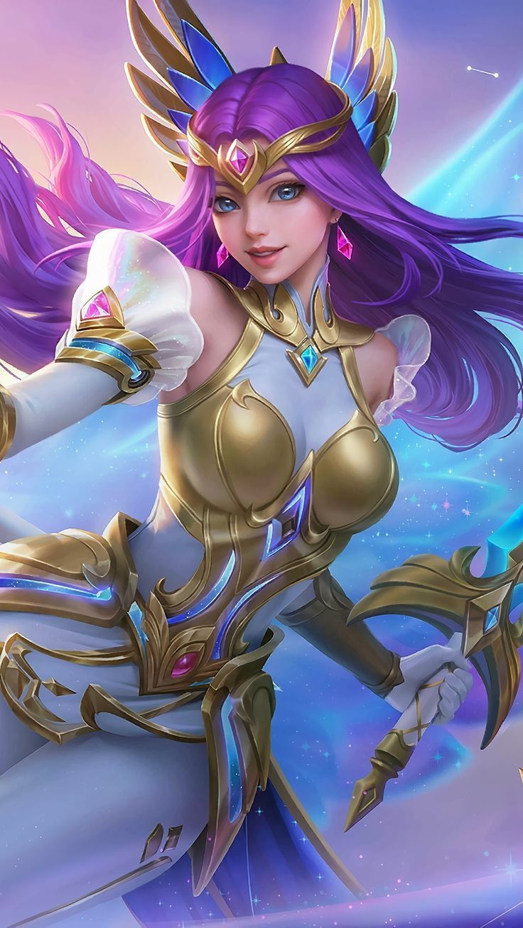 736x1307 Odette Zodiac Skin MLBB
