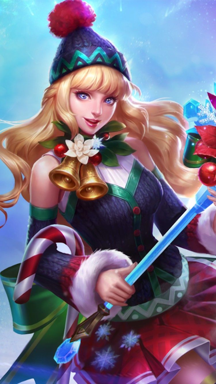 750x1334 Mobile Legends Odette Wallpaper