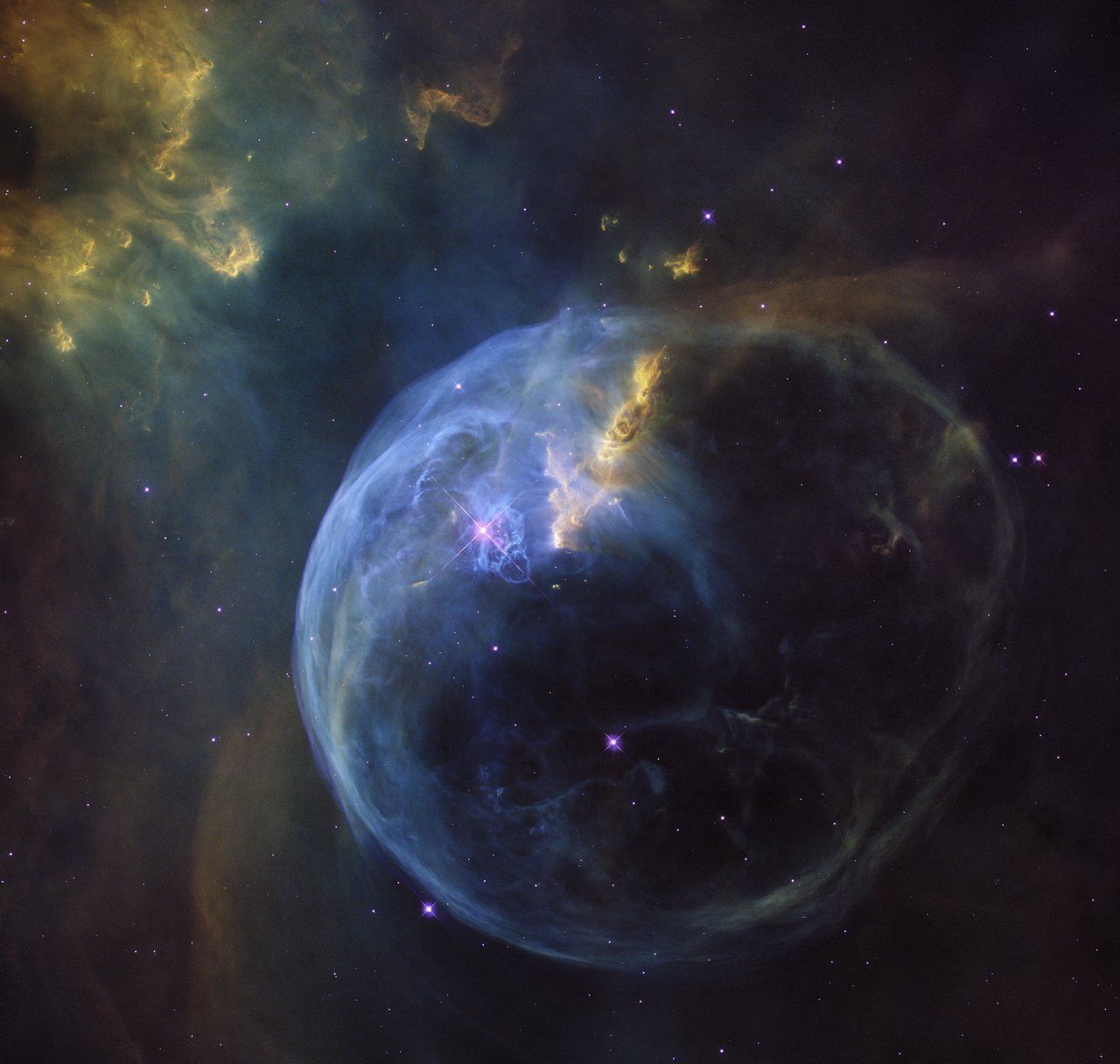 1280x1216 The Bubble Nebula