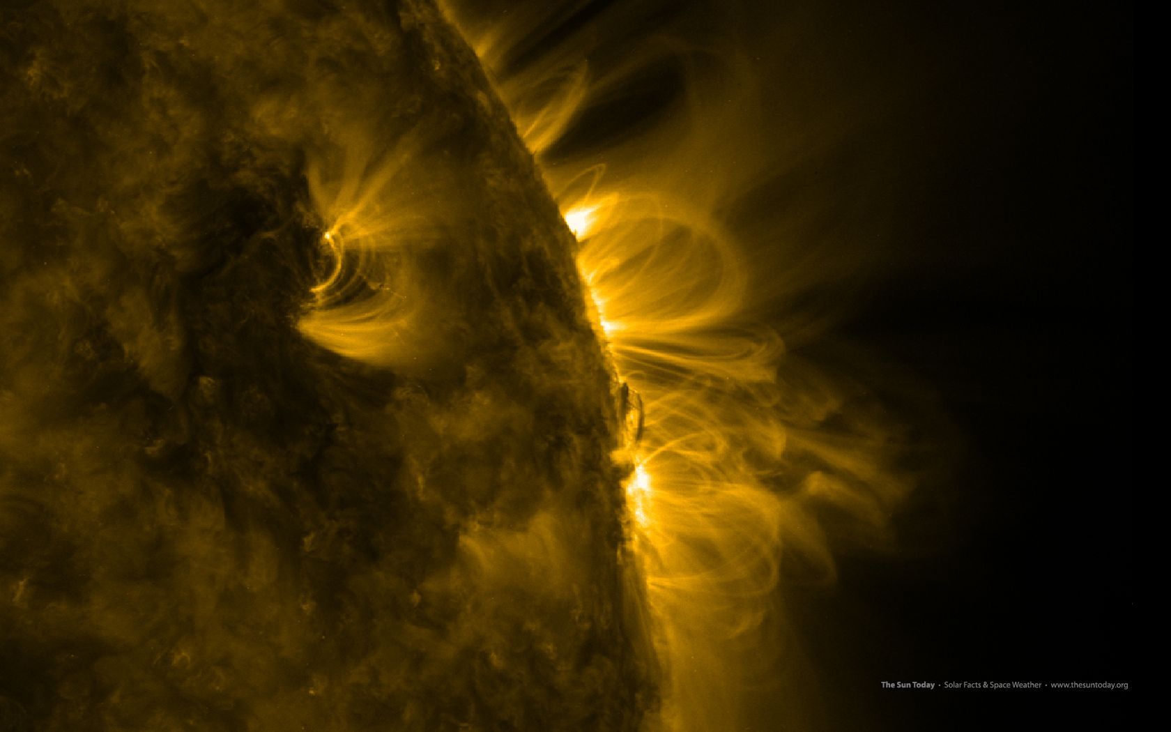 1680x1050 Solar Wallpaper Sun Today