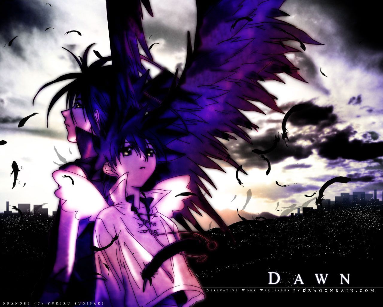 1280x1024 Wallpaper D.N.Angel Anime