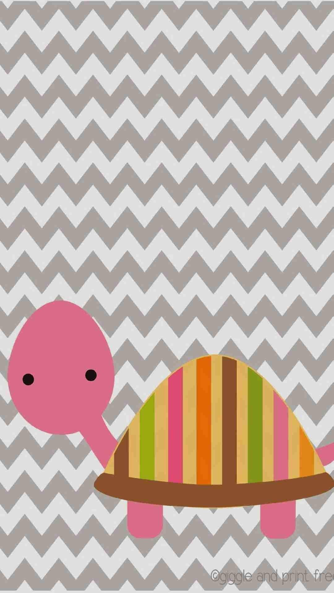 1080x1920 Where to buy DIY Cute Pink Tortoise Pattern Chevron iPhone 6 Plus