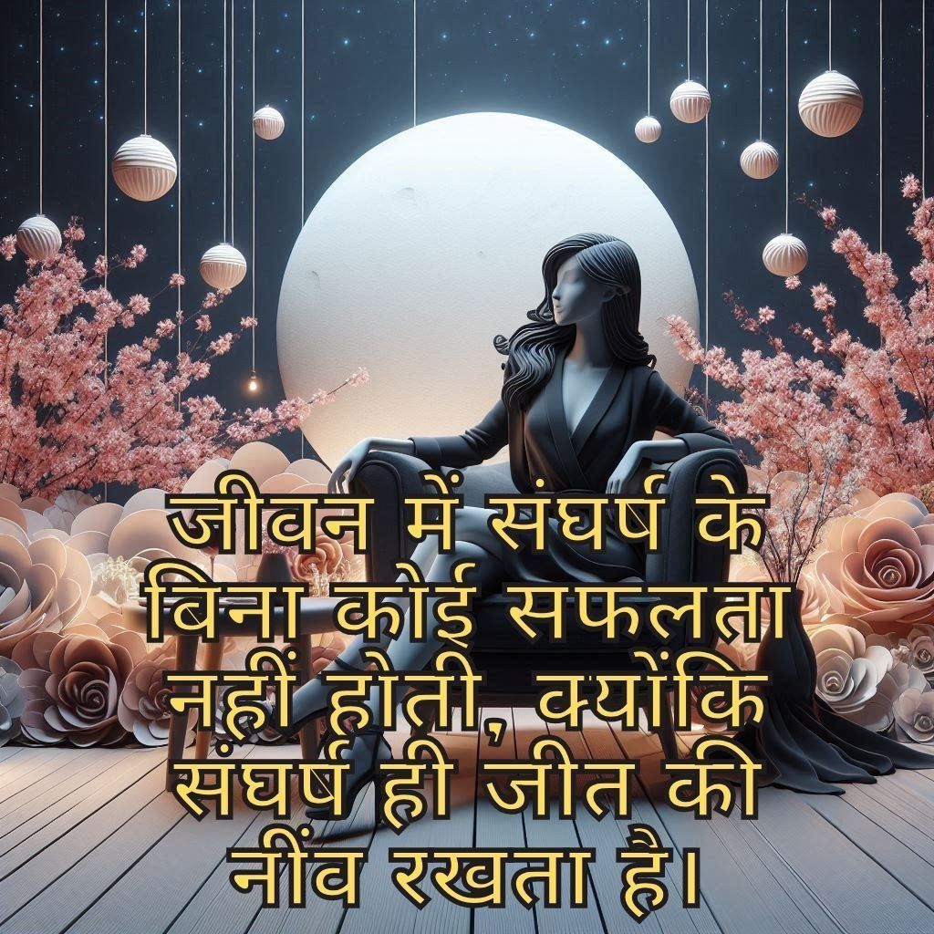 1024x1024 Sangharsh hi Jeevan hai quotes