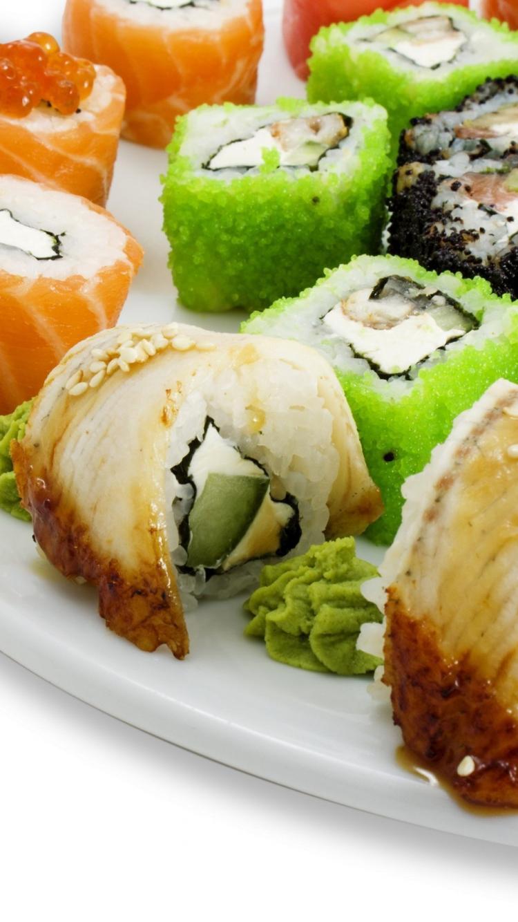 750x1334 Food japanese sushi cuisine wallpaper