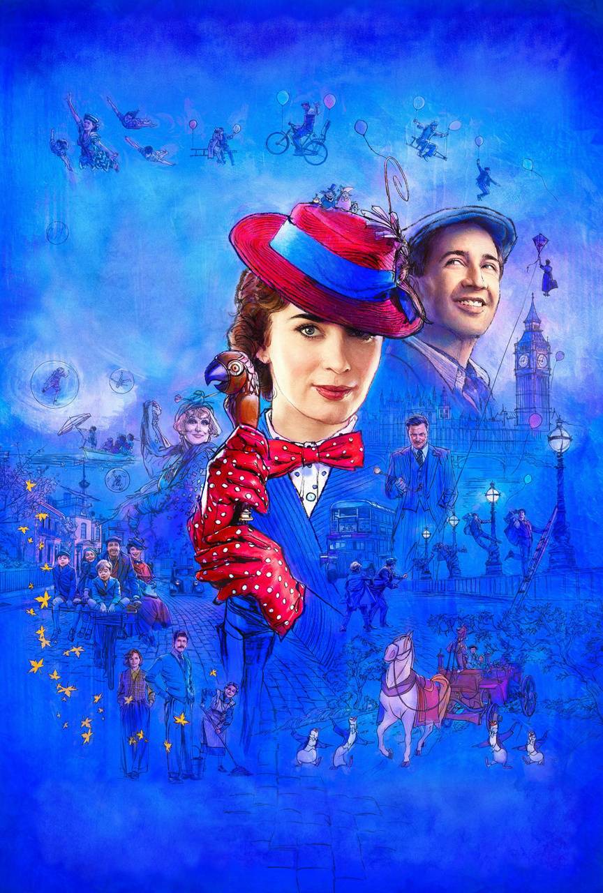 864x1280 mary poppins wallpaper