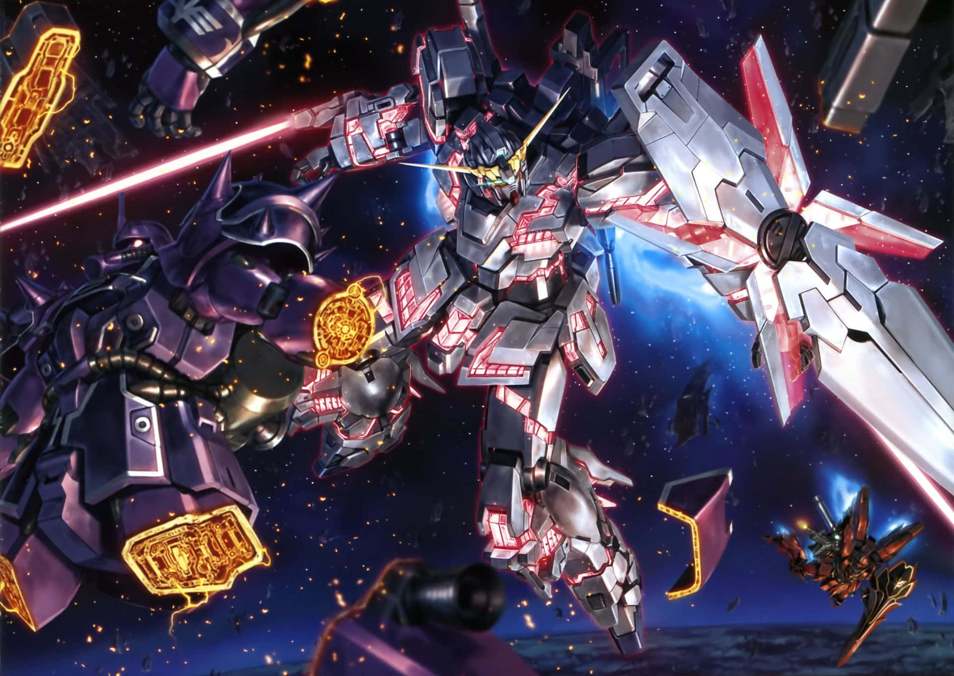 1920x1360 Gundam Unicorn Wallpaper
