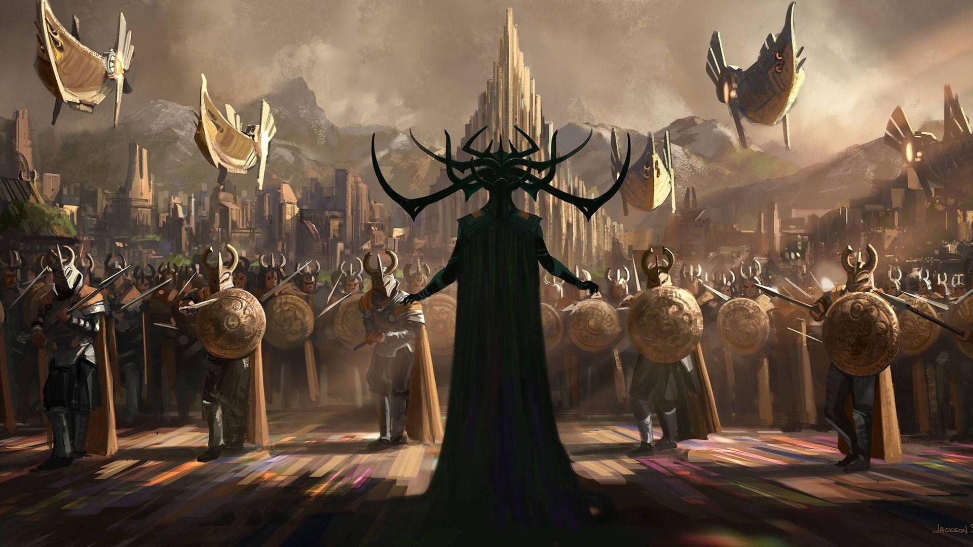 1920x1080 Hela in Thor Ragnarok HD wallpaper