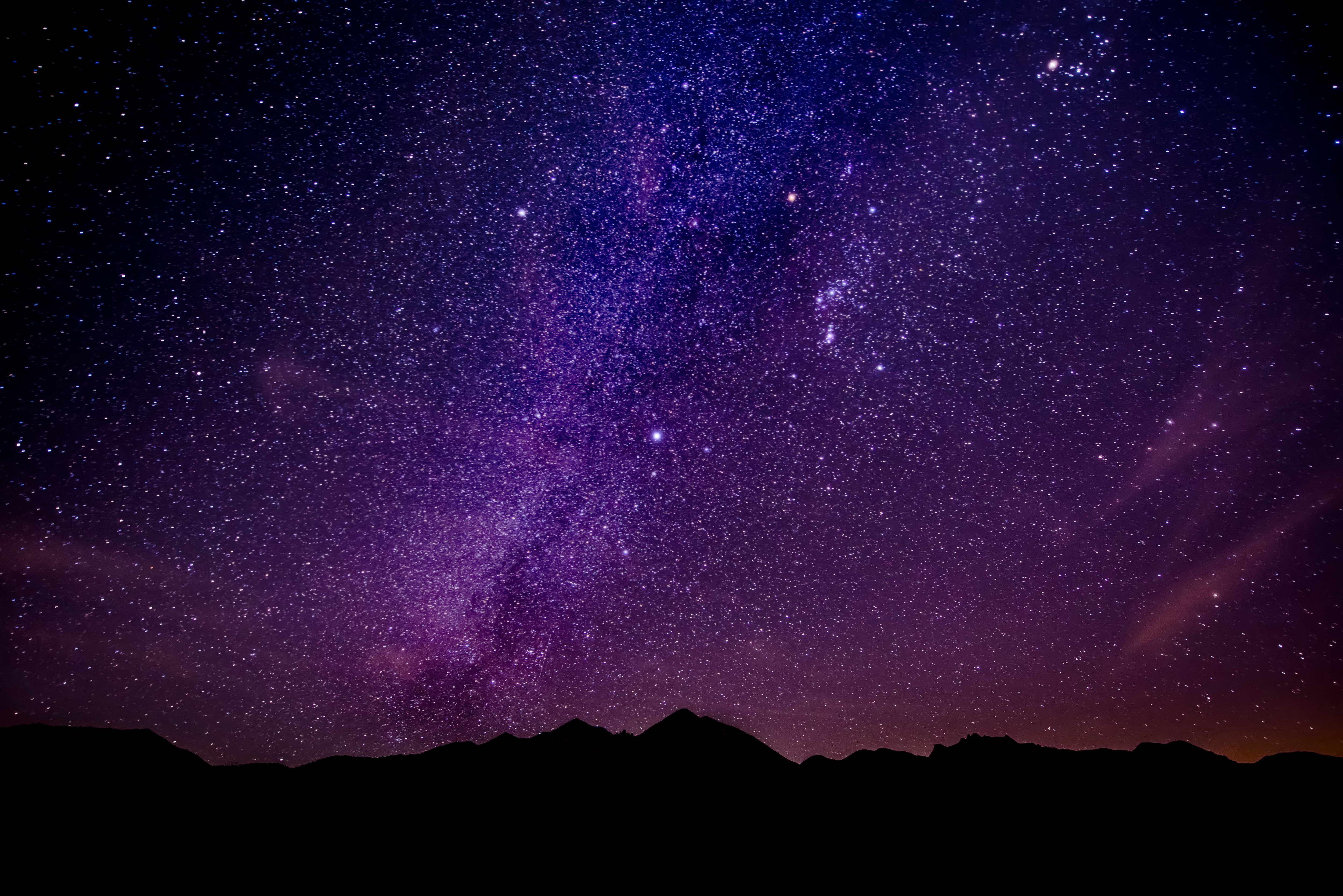 Night Stars Wallpapers Top Free Night Stars Backgrounds Wallpaperaccess