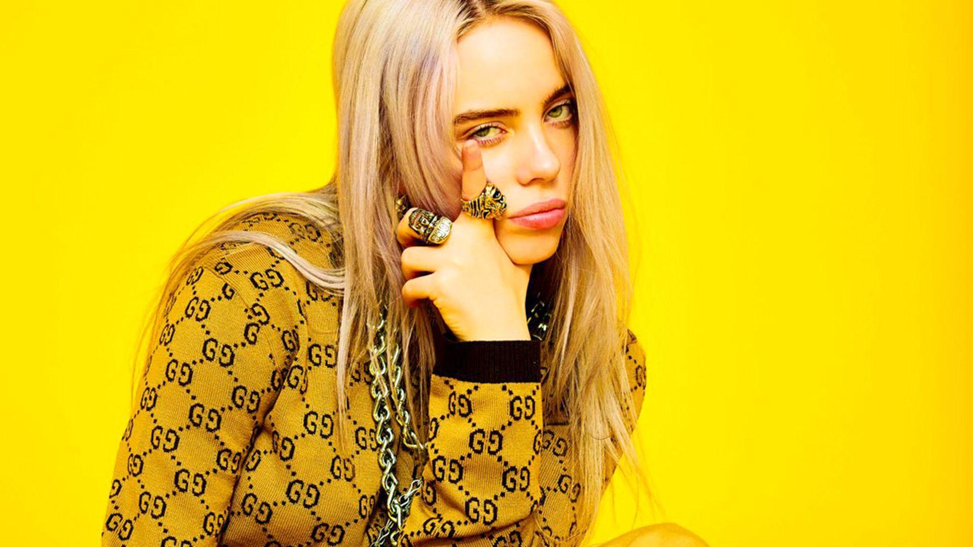 Билли айлиш wanted. Билли Айлиш. Billie Eilish HD. Billie Eilish обои. Билли Айлиш в желтом.