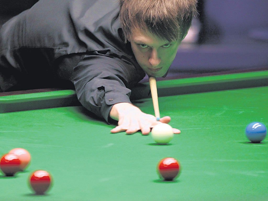 1024x768 Snooker: Trump loving life in the fast