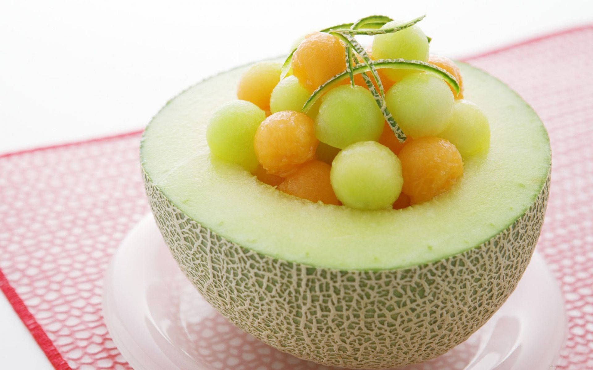 1920x1200 Download Sphere Cantaloupe Wallpaper