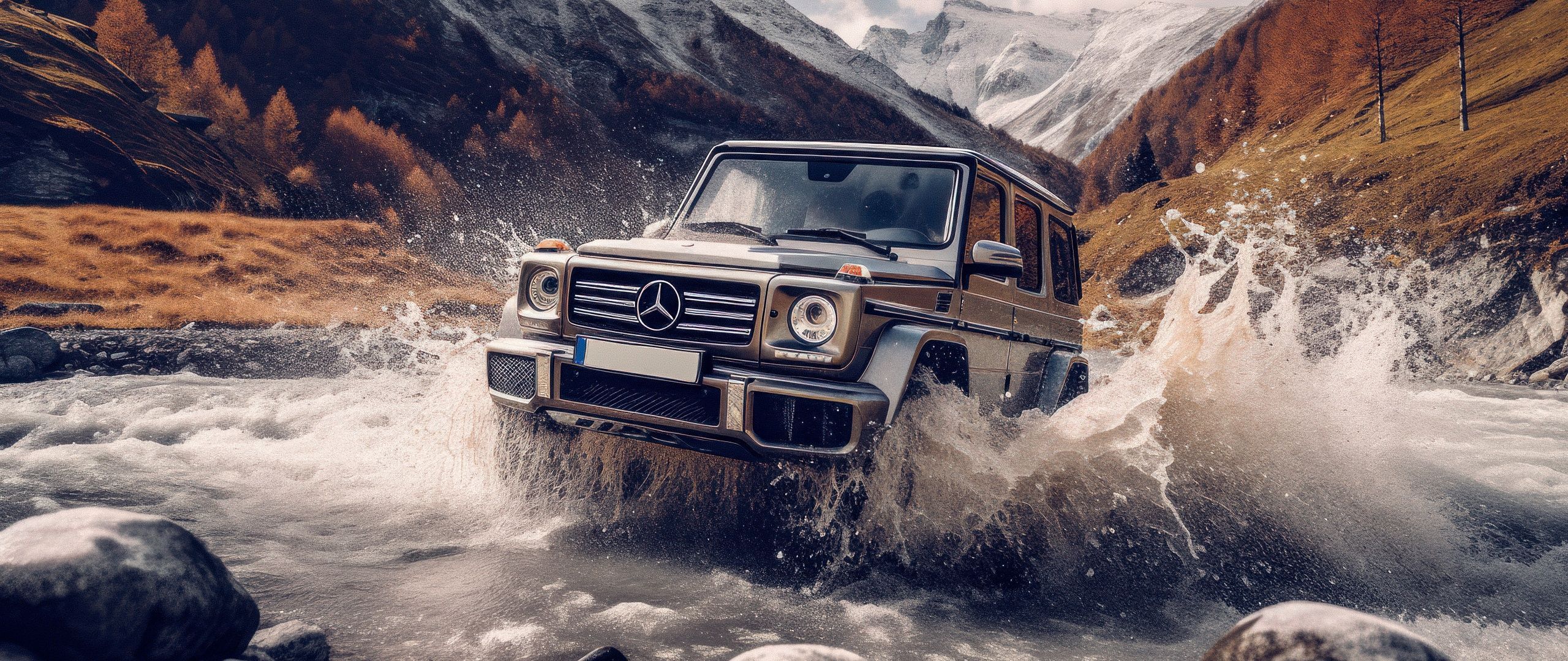 2560x1080 Mercedes Benz AMG G 63 Wallpaper 4K