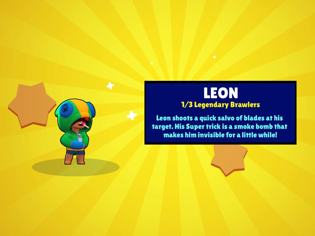 1024x768 Just got Leon and I've never been happier. Brawl Stars Amino