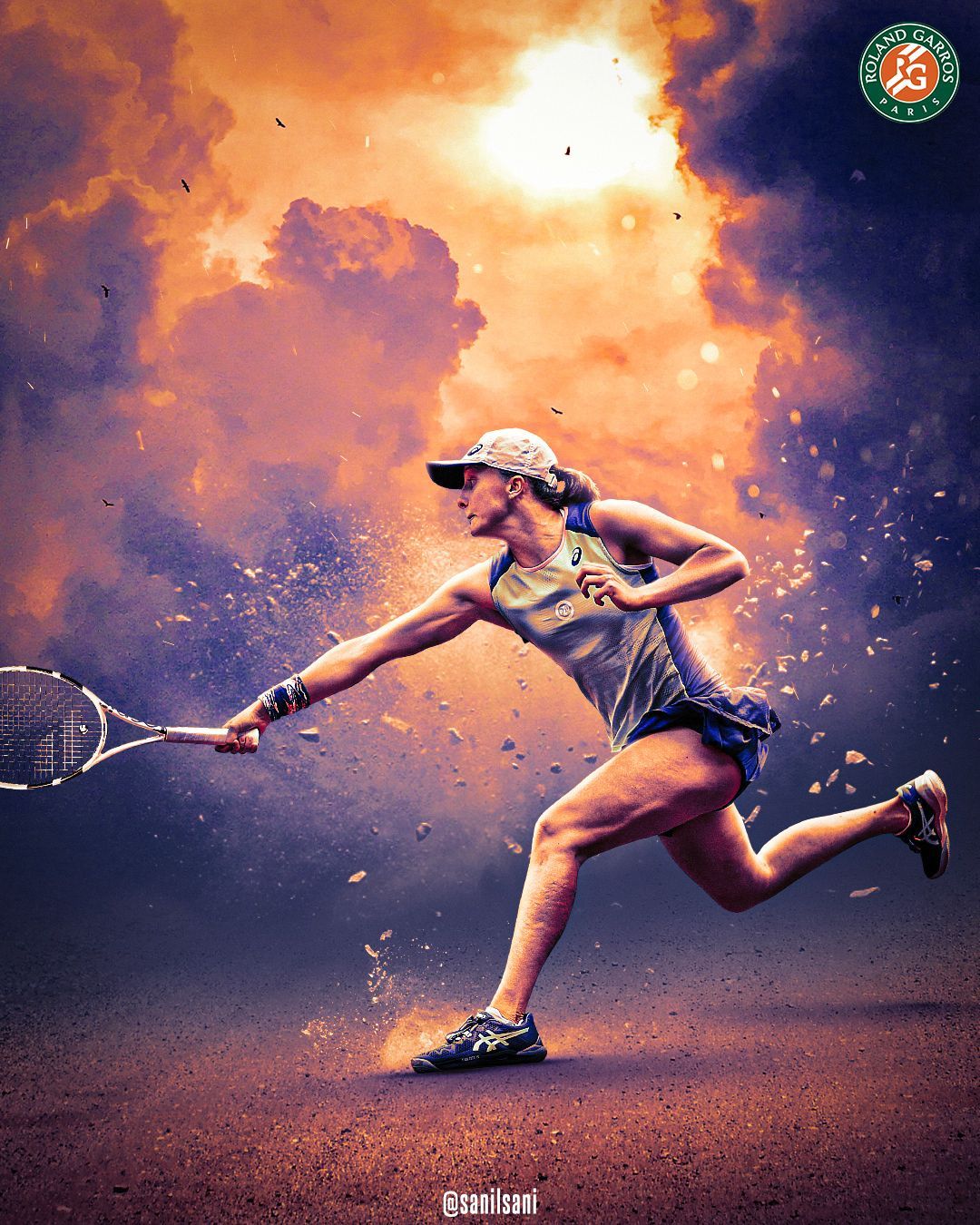 1080x1350 Roland Garros 2022 Graphics Personal