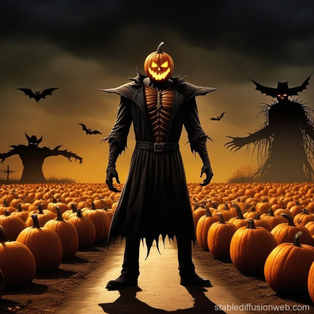 1024x1024 pumpkin head Prompts. Stable Diffusion