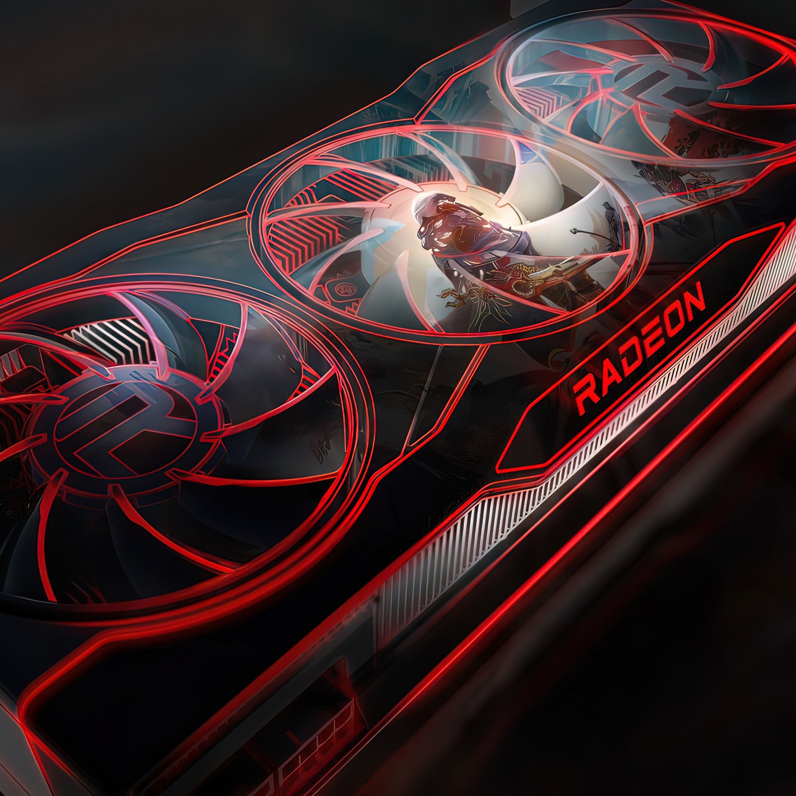 2560x2560 AMD Radeon Wallpaper 4K, GPU, Graphics