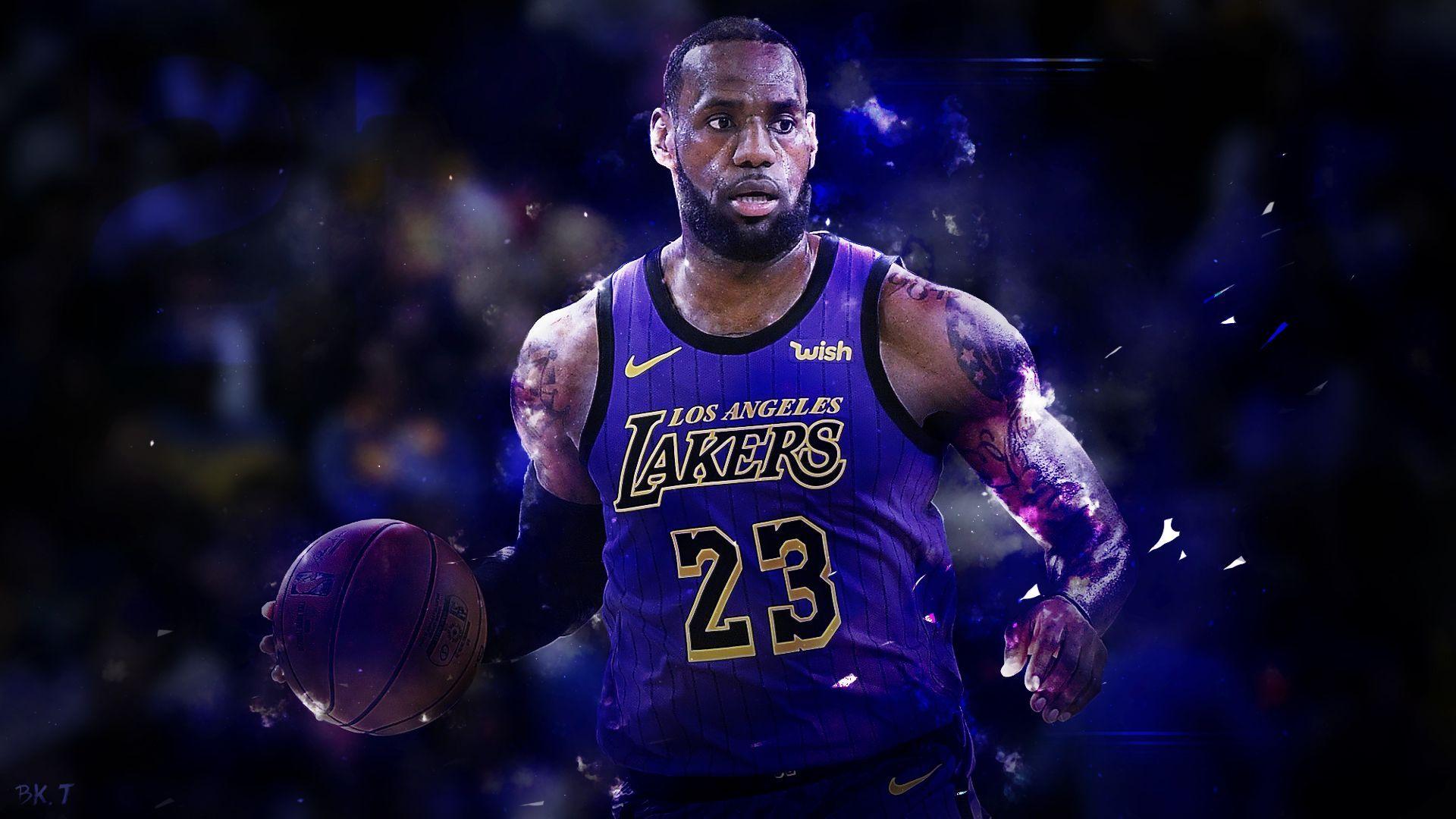 Download Lebron James proudly holds his new iPhone Wallpaper  Wallpapers com